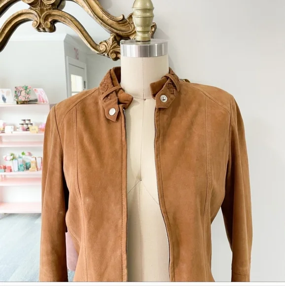 Cache • Genuine Suede Cropped Western Jacket • 4 - Picture 5 of 10